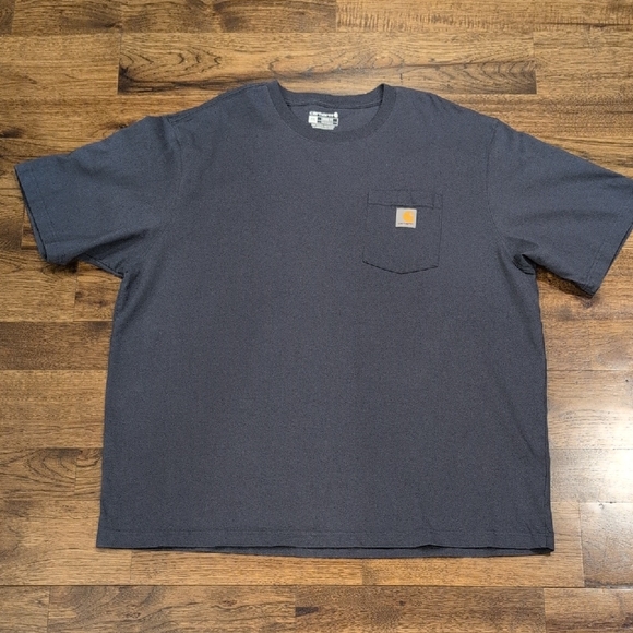 Carhartt Other - Mens Carhartt navy blue loose fit T-shirt size 2XL
